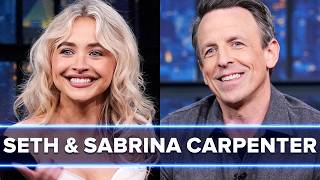 Sabrina Carpenter Talks Arresting Celebs at Her Short n Sweet Tour, Goes Day Drinking with Seth