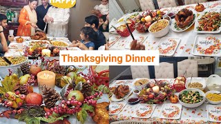 কিভাবে আমেরিকার থ্যাংকস গিভিং ডে কাটালাম?Hosting Thanks Giving Dinner At My House🍗