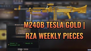 Crossfire PH 3.0 | OBTAINING M240B TESLA GOLD PERMANENT | RZA WEEKLY PIECES