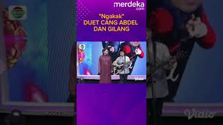 Charly Ngakak Lihat Aksi Gilang Dan Abdel #shorts #gilangdirga #artis