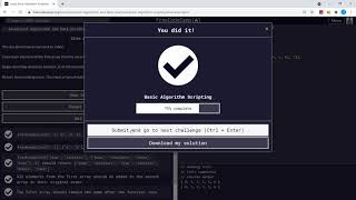 Basic Algorithm Scripting (12/16) | Slice and Splice | freeCodeCamp