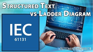 PLC Programming: Ladder Logic vs Structured Text Explained from AutomationDirect