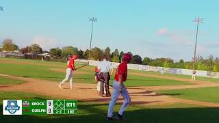 2023 OUA Baseball West Regional Qualifier - Game 2 - Brock vs Guelph