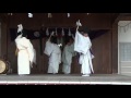 西寒多神社藤まつり2017　長濱神楽保存会『五方礼始』その１