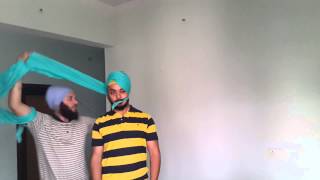 Turban tying record in 26 seconds