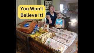 SAVING LOADS OF MONEY! A BONUS Large Family Grocery Haul!