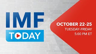 IMF Today: Wednesday, October 23