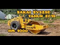 Dijual Vibro Compactor Sakai SV525D Tahun 2018 HM 1000 di Samarinda - 0813.4724.3354