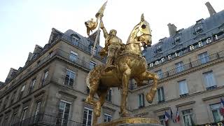 Statue de Jeanne d'Arc (1874) Paris 2023