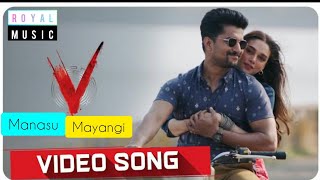 V Movie (Tamil) Manasu Mayangi Full Video Song|Nani, Sudheer Babu, Nivetha  S. Thaman,