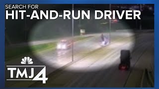 Search for driver in highway hit-and-run