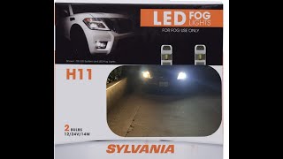 2010 Prius headlight bulb replacement and install with Sylvania H11 LED Fog Light