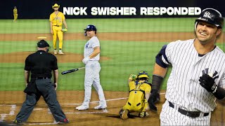 Savannah Bananas Throw Behind Nick Swisher...He Responds