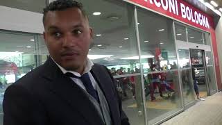 AFC AJAX - Arrivo in aeroporto