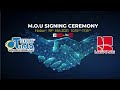 MOU SIGNING CEREMONY (LIVE)