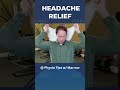 Instant Cervicogenic Headache Relief # shorts #youtubeshorts #cervicogenicdizziness #chiropractic