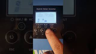 Anenji hybrid inverter problem