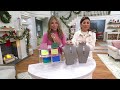 diamonique x jennifer miller signature boxed pave heart necklace sterl on qvc