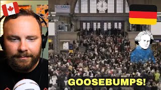 Canadian Guy Gets GOOSEBUMPS: Ode an die Freude -- Chor ohne Grenzen im Leipziger Hauptbahnhof