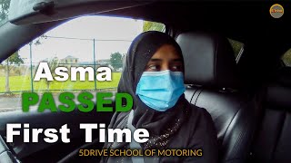 Asma Passed Her Test First Time At Heaton Bradford