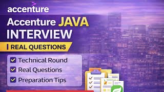 Accenture Java Interview Process | Real Experience | Technical Questions (3–5 Years)