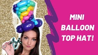 Easy WOVEN BALLOON HAT Tutorial  - Learn Balloon Animals with Holly!