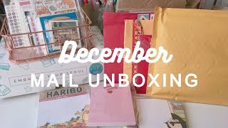 december mail unboxing | Inspire Me Korea, secret santa, trades, and more!!