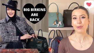 BIG BIRKINS are COOL again? 😎 Linda Evangelista and Kate Moss's Hermes Birkin Bags... Vogue