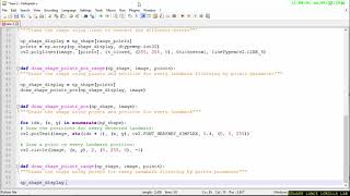 【PYTHON OPENCV】Detecting facial landmarks using dlib