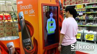 Interactive Game Vending Machine by Nescafe