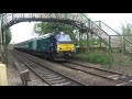 68024 centaur 2 tone thrash 68002 intrepid pass whitlingham junction 22 06 2017