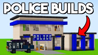 Minecraft: 20+ Police Build Hacks & Ideas!