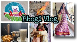 Bhogi vlog | Sankranthi Subhakanshalu | Family time | Traditional customs | Festive mood