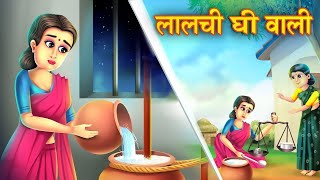 लालची घी वाली | Lalchi Ghee Wali |Hindi Kahani | Moral Stories | Bedtime Stories | Best Hindi Kahani