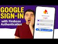 🔥 Google Sign-In with Firebase & Credential Manager in Jetpack Compose | Step-by-Step Guide