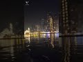 Dubai marina boat ride at night 💕