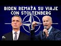 Biden remata su viaje con Stoltenberg y el flanco este de la OTAN ante la tensión nuclear