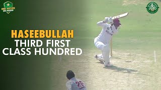 Haseebullah batted well for his third first-class hundred 💯 | Lahore vs Multan | #QeAT | PCB | M1U1A