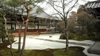 京都の庭園　妙顕寺　The Garden of Kyoto Myoken-ji Temple. Full HD Movie