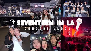 SEVENTEEN [RIGHT HERE] IN LA CONCERT VLOG! | LA D1 [241109]