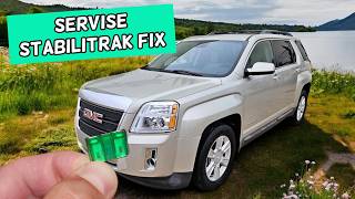 Why Service Stabilitrak Warning GMC Terrain 2010 2011 2012 2013 2014 2015 2016 2017