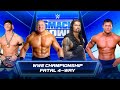 WWE 2K22 Roman Reigns Vs Brock Lesnar Vs Randy Orton Vs John Cena Gameplay