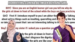 waabsi aan caadi ahayn, wiil iyo Gabar ENGLISH TO SOMALI LESSON , Horrifying CONFABULATUON