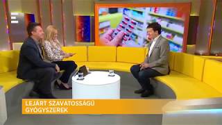 Lejárt szavatosságú gyógyszerek - dr. Horváth-Sziklai Attila - ECHO TV