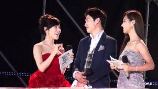 [Fancam] 110813 Korean Wave Music Festival - Cute! MC YULTI