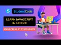 Learn JavaScript in 1 Hour - Using ELSE IF statements