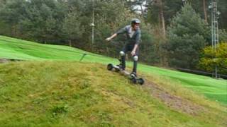 mountainboarden in Kattevennen