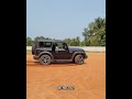 mahindra thar 2021 4x4 🔥 drifting thar off roading with thar mahindrathar2021 thar2021 offroad