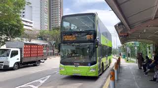 SBS Transit MAN ND323F A95 (Batch 5) SG6251R on Service 974 departing Bus Stop 44149