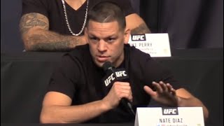 UFC 25th Anniversary Press Conference: Nate Diaz Returns